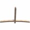 Ekena Millwork Bellingham Smooth Timber Gable Bracket, Douglas Fir, 72"W x 48"H x 3 1/2"D x 3 1/2"F, 16/12 Pitch GBW072X48X0404BEL00SDF - alternate 4